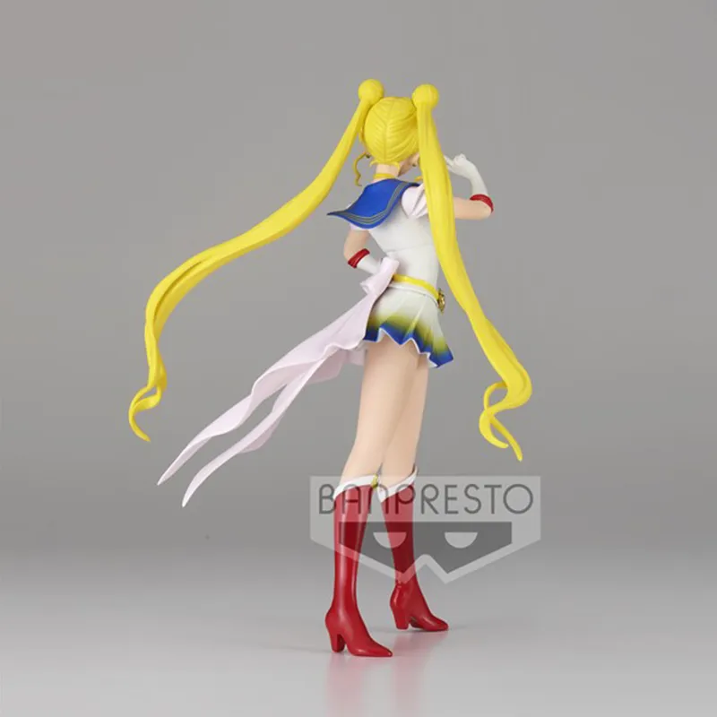 BANPRESTO Sailor Moon Eternal The Movie Glitter And Glamours Super Sailor Moon Version A Figure White & Yellow-2