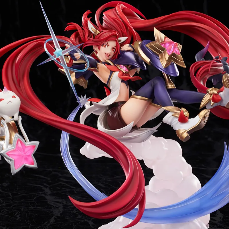 GSC 1 7 Jinx League Of Legends Star Guardian Jinx Scale Figures 24cm-1
