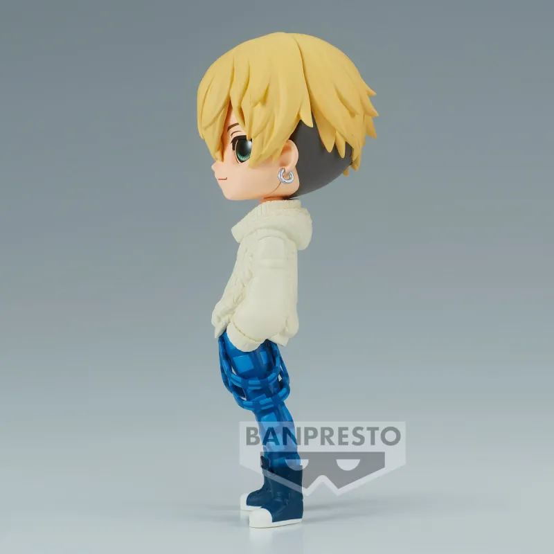 BANPRESTO Qposket Collection, Tokyo Revengers, Tokyo Revengers Pine Forest Version A Chibi Figures Casual Wear Set-3