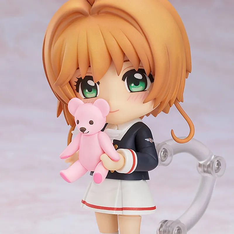 GSC Sakura Kinomoto Nendoroid Of Shiozaki High School Uniform Ver. With Exclusive Bonus Chibi Figures 10cm-1