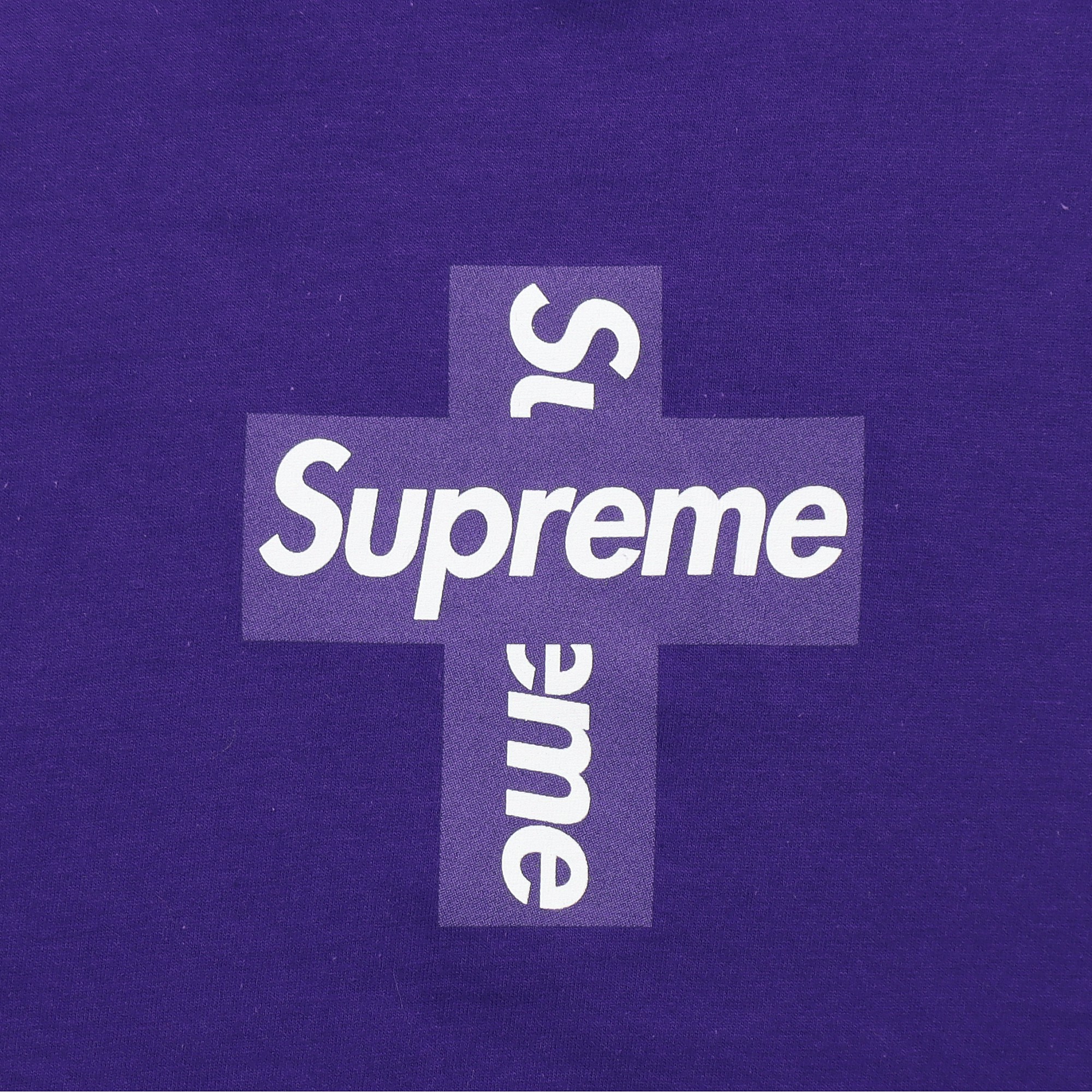 Supreme Cross Box Logo Tee Black M - POIZON