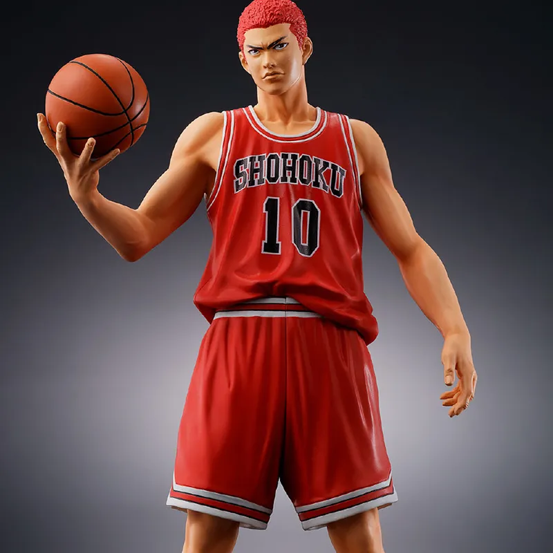 Digism Slam Dunk One And Only Collection Hanamichi Sakuragi Takehiko Inoue Slam Dunk Red Bonus Gifts 16.5cm-3