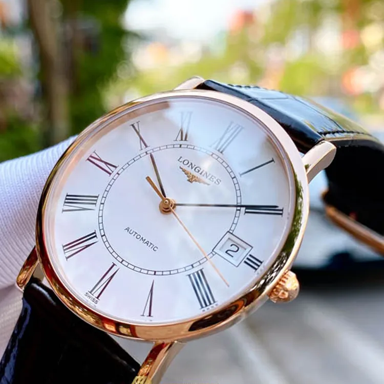 LONGINES Boya Collection Automatic Mechanical Movement Men's Watch White Dial-3