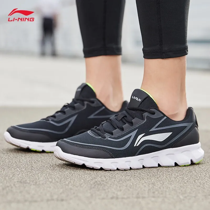 LiNing Move With Your Heart Dance With Your Heart Lightweight And Comfortable Running Shoes Men's Black-5