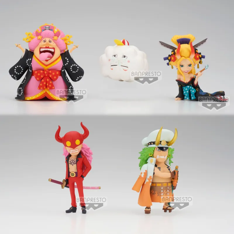 BANPRESTO Charlotte Linlin One Piece Characters WCF One Piece Chapter 1 The Ghost Island Of Wa No Kuni Bonus Gifts-1