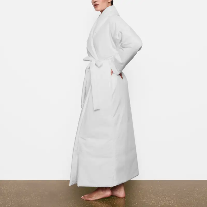 Skims Velvet Jackets Women's White-8