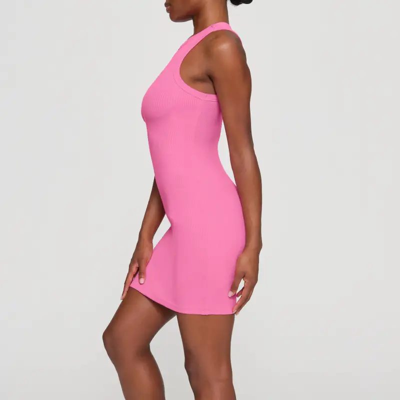 Skims Sleeveless Dresses Women's Pink-3