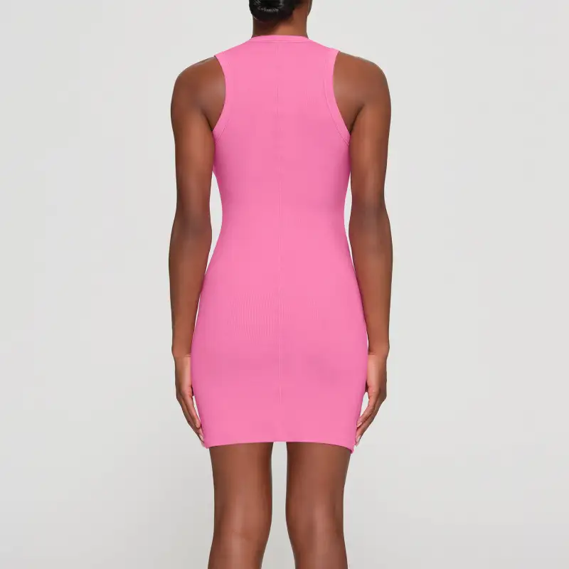 Skims Sleeveless Dresses Women's Pink-2