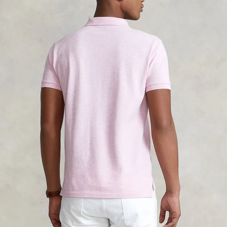 Polo Ralph Lauren SS22 Polo Shirt Men's Pink-1