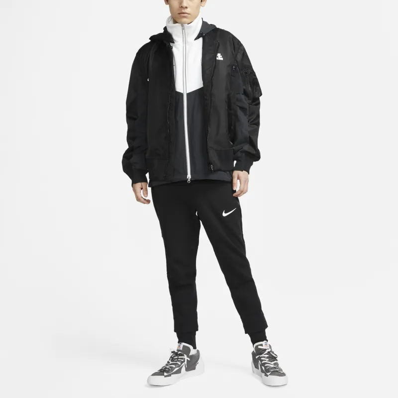 Nike X Sacai Layered Bomber Jacket XS - POIZON Nike X Sacai Layered Bomber Jacket XS - POIZON