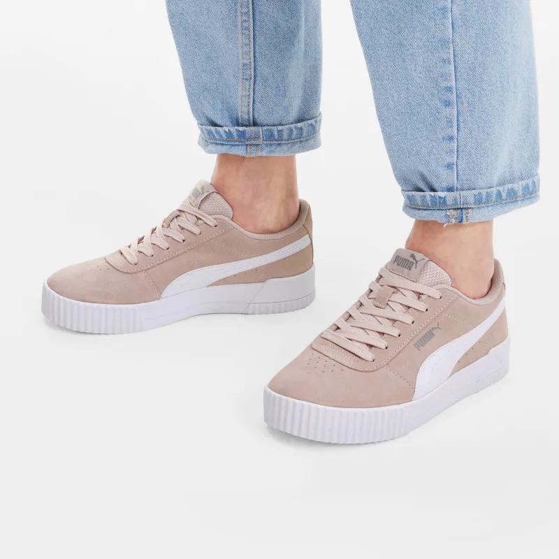 PUMA Carina Suede Pink Women's-5
