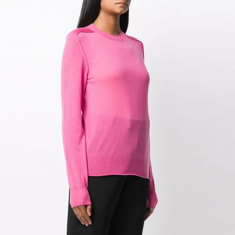 Bottega Veneta Slim Fit Knitwear Women's Pink-3