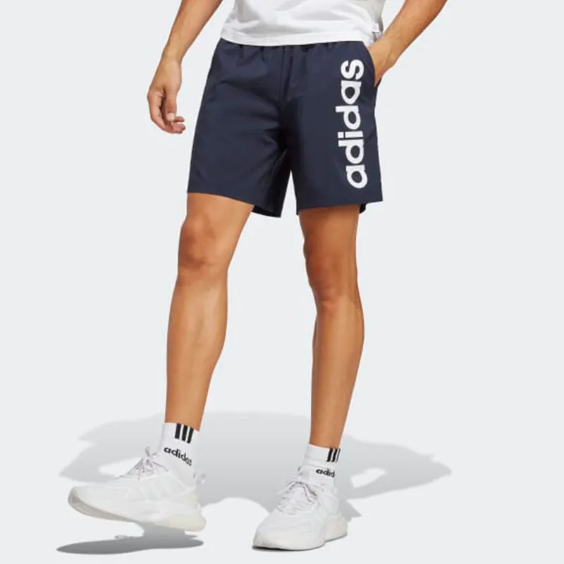 Adidas Casual Shorts Men Navy Blue-1