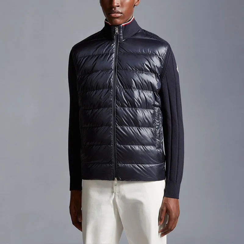 Moncler Down Jacket Men's Marine Blue-1
