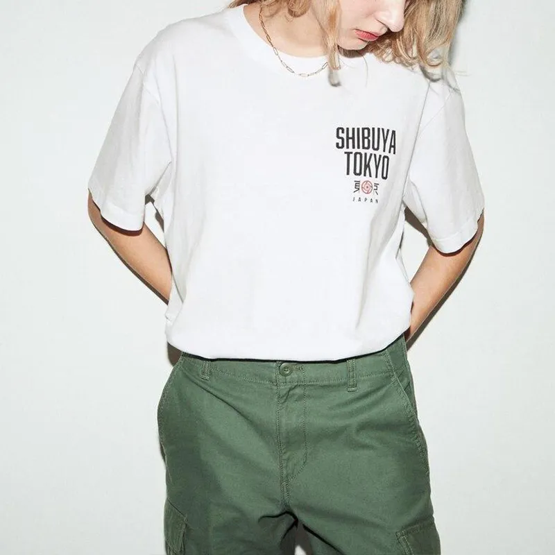 UNIQLO X Spell Fight Co titled Series T Shirts Unisex White-2