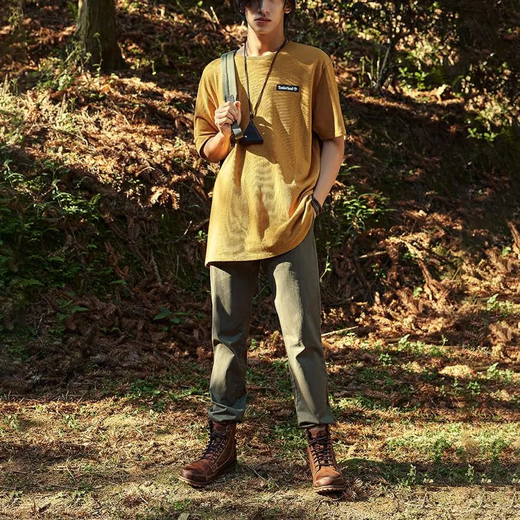 Timberland T Shirt Unisex Wheat-6