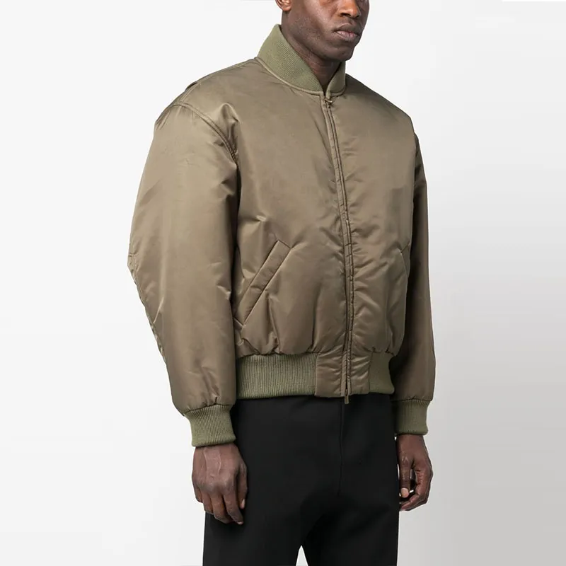 Fear Of God Zip up Wool blend Bomber Jacket-3