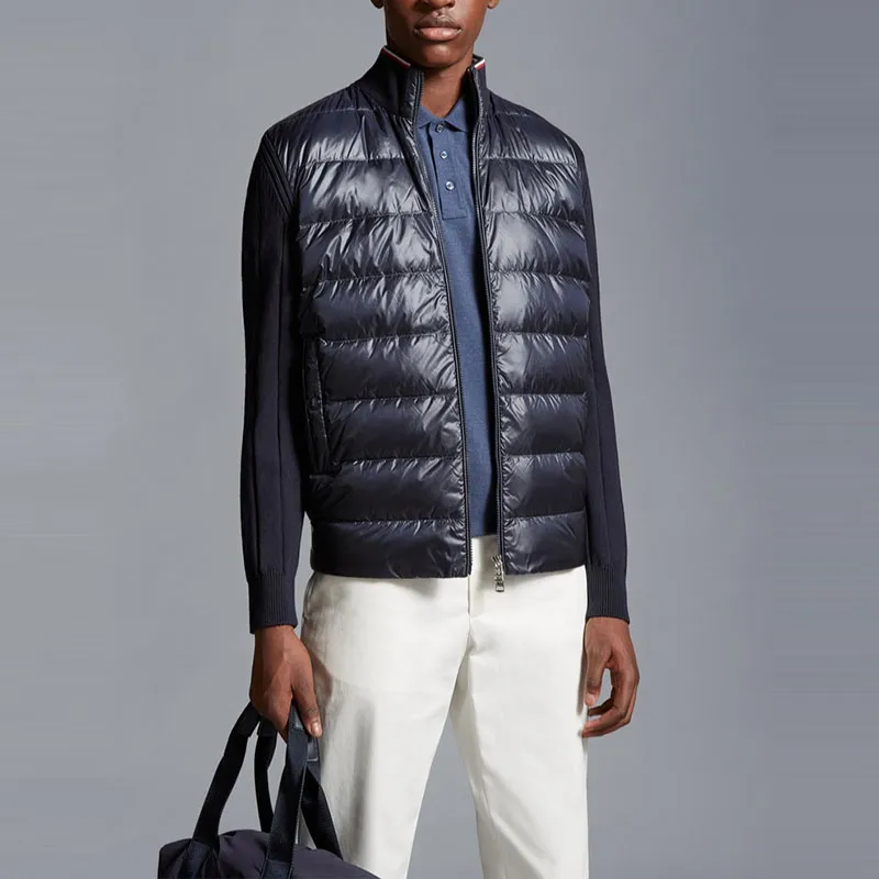 Moncler Down Jacket Men's Marine Blue-2