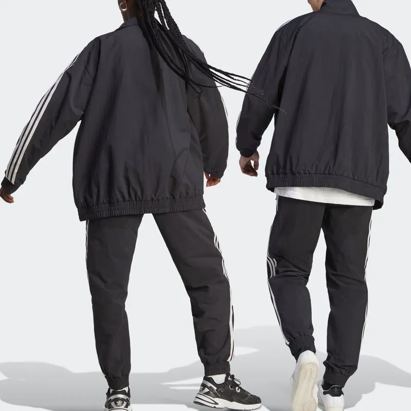Adidas Originals Adidas Originals X NSRC Co branded Series Knitted Sports Pants Unisex Black-2