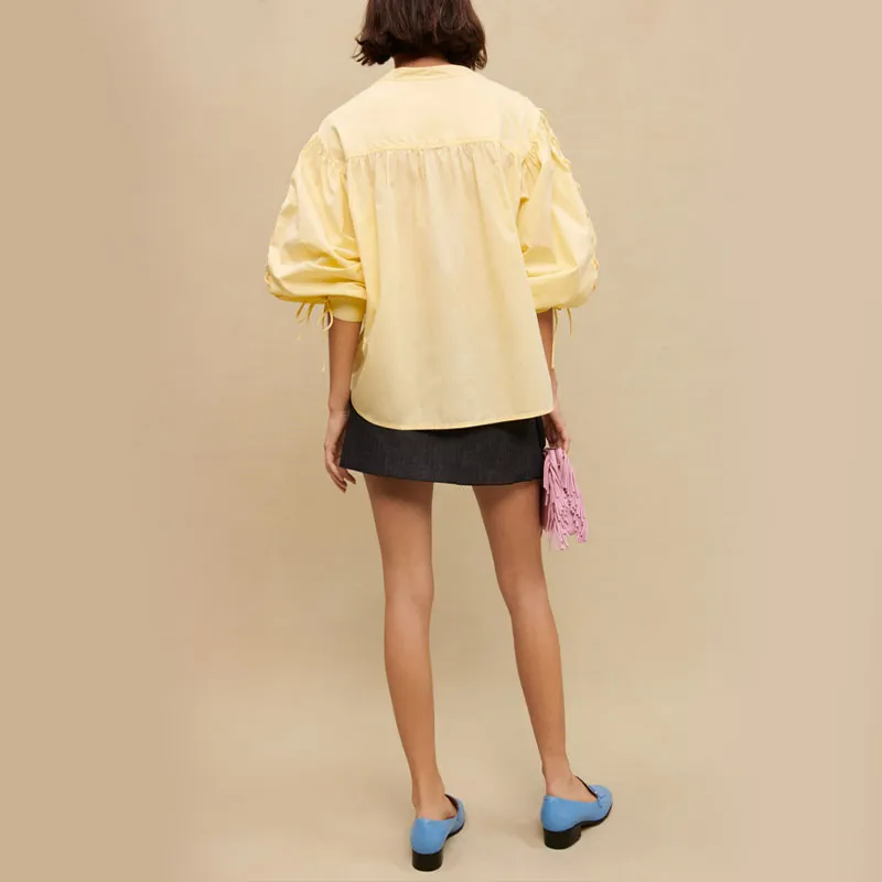 Maje Shirts Women's Yellow-2