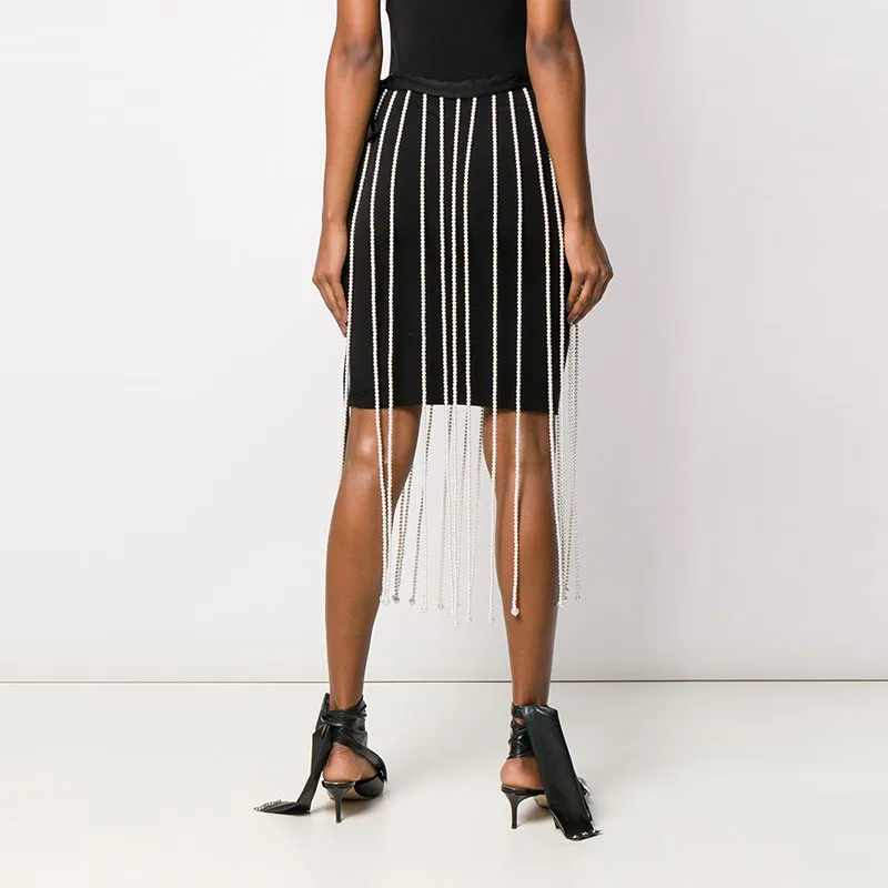 Christopher Kane Casual Long Skirts Women's White-2