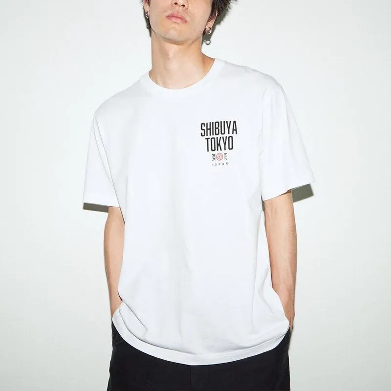 UNIQLO X Spell Fight Co titled Series T Shirts Unisex White-3