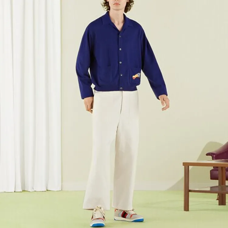 GUCCI Lovelight Series Sweater Men's Blue-1