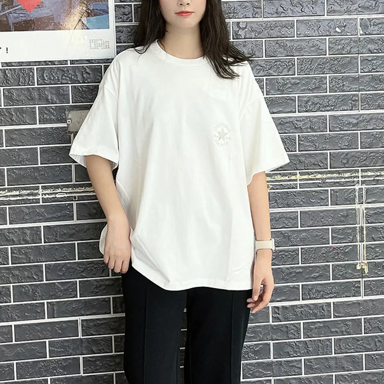 Converse Set-in Sleeve T-Shirt Unisex White-2