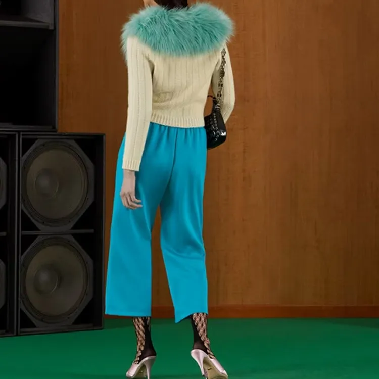 GUCCI Interlocking G patch Drawstring Track Pants-3