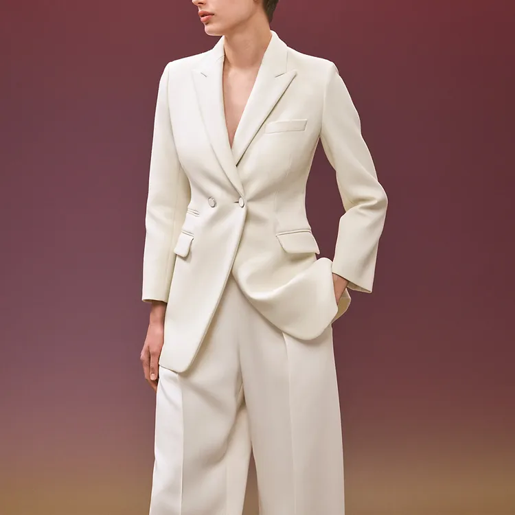 HERMES Business Suit Women's White-2