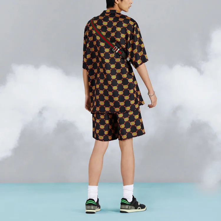 GUCCI Shirts Men Black-2