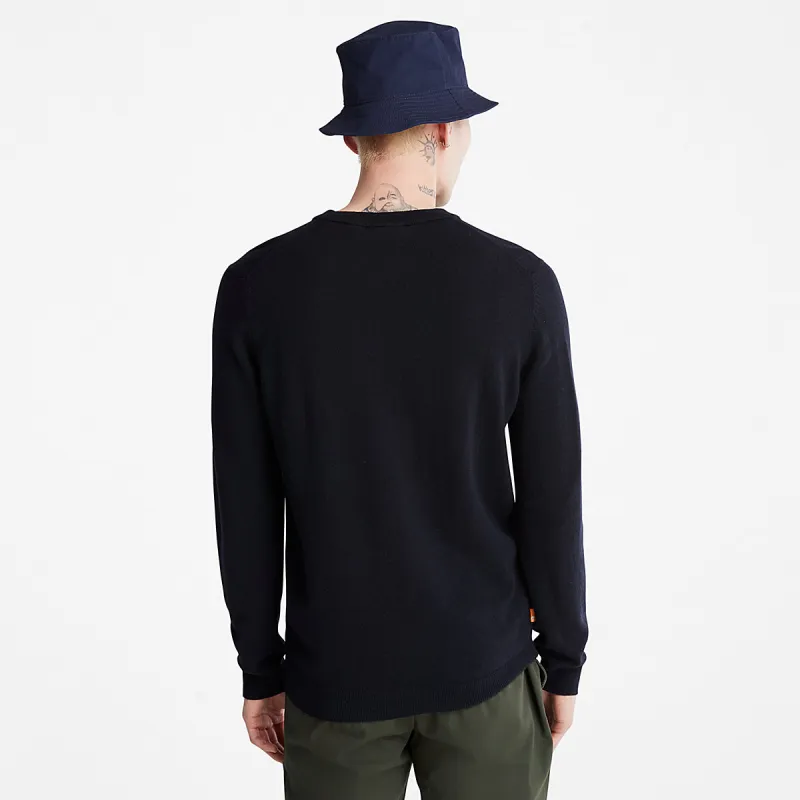 Timberland Sweaters Men Dark Blue-1