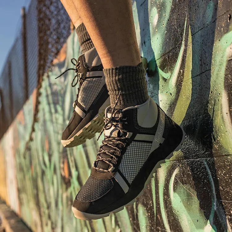 Timberland Greenstride Solar Wave Ankle Boot 'Gray Black'-6