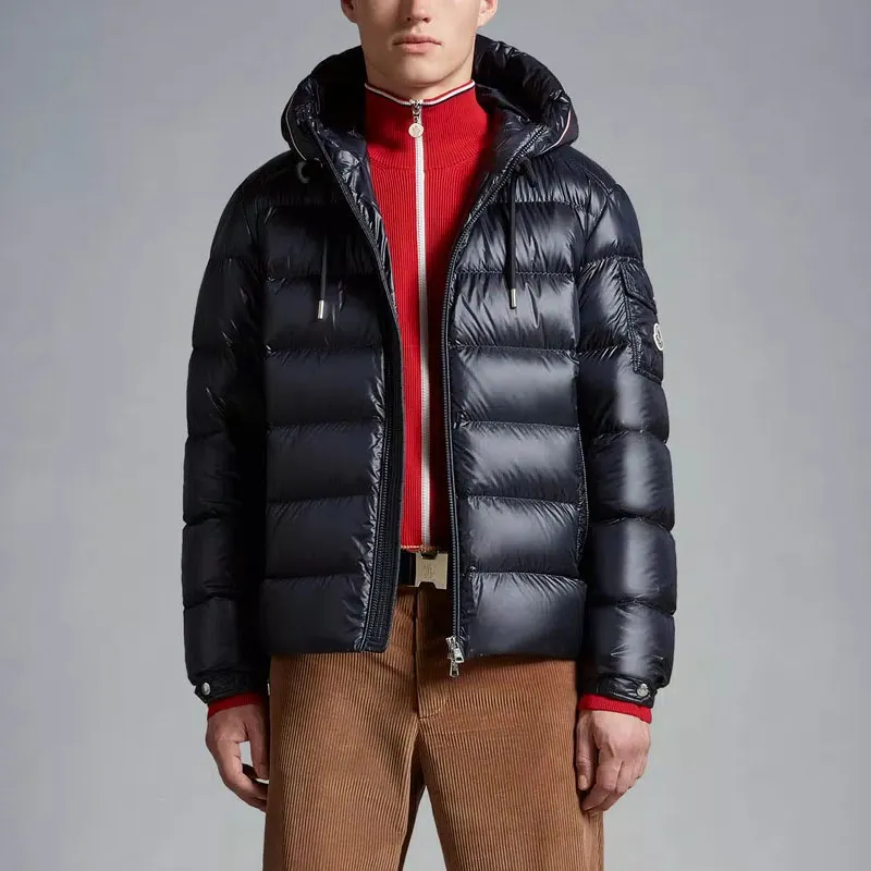 Moncler Down Jacket Men's Dark Blue-1