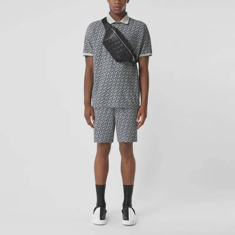 Burberry Casual Shorts Men Gray-1