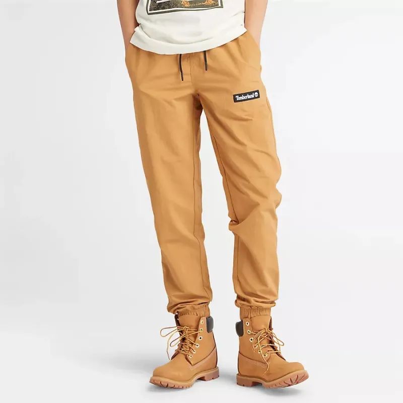 Timberland Knitted Sweatpants Unisex Wheat-4