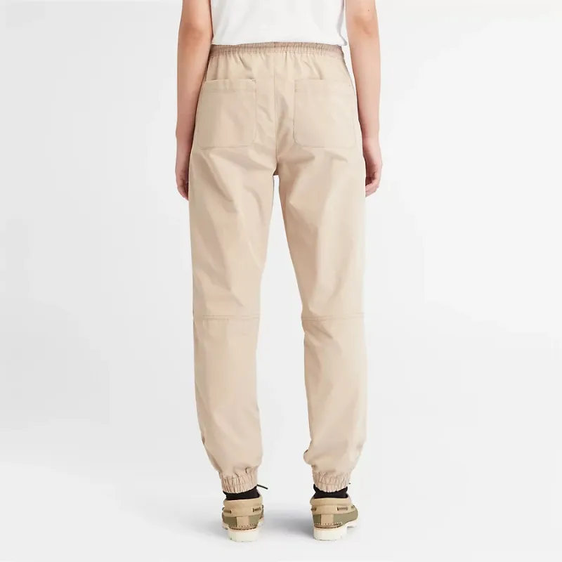 Timberland Knitted Sweatpants Women's Khaki-4