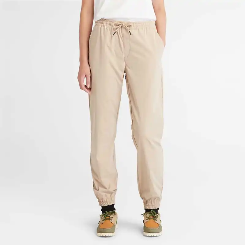 Timberland Knitted Sweatpants Women's Khaki-3
