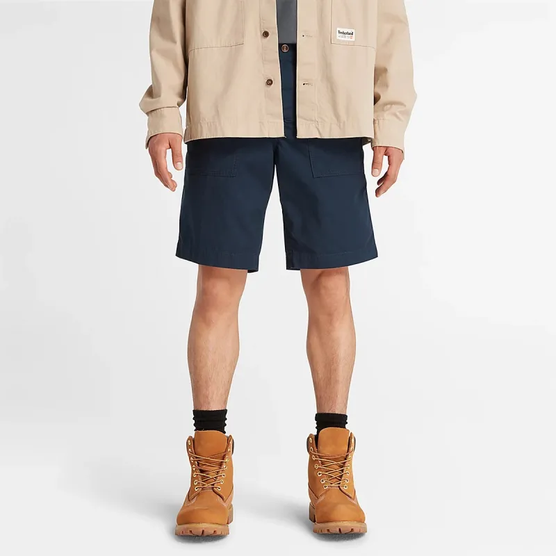 Timberland Casual Shorts Men Navy Blue-2