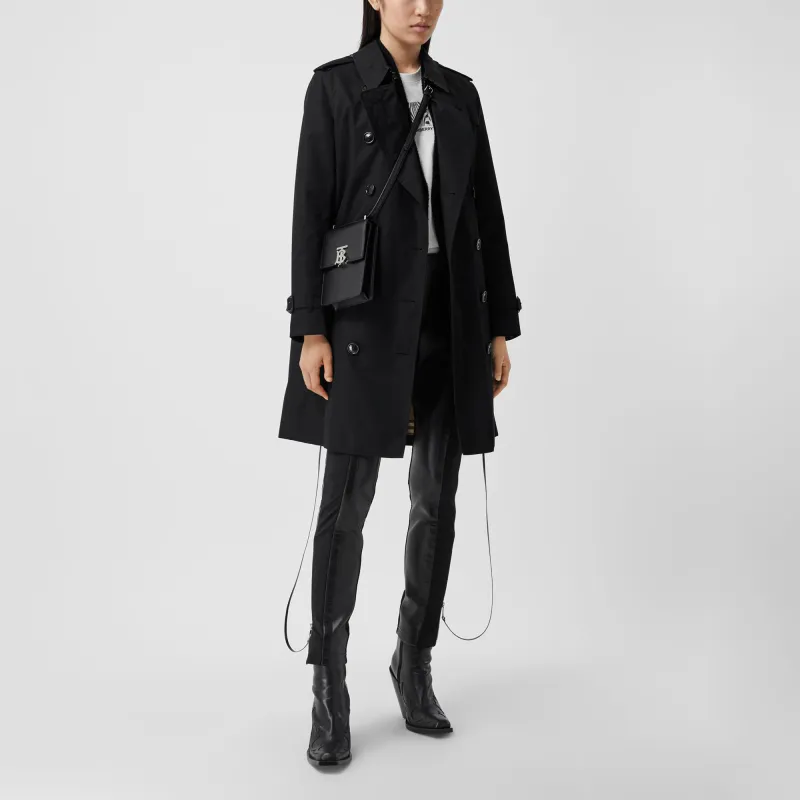 Burberry Trench Coat Women's Black-3