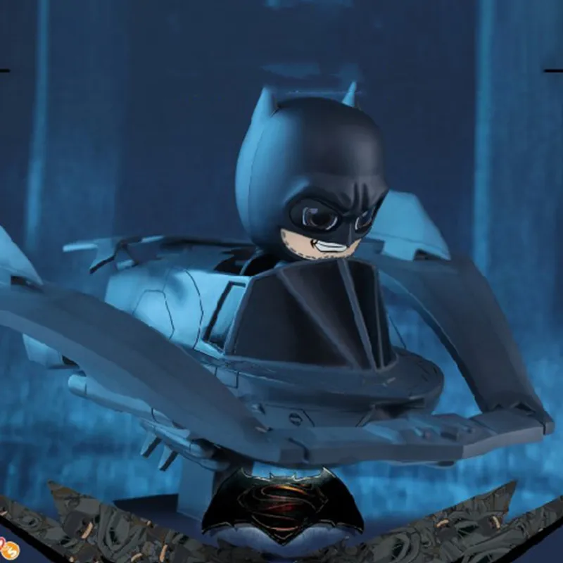 Hot Toys Batman Battle With Superman Justice League The Flash Chibi Figures-1