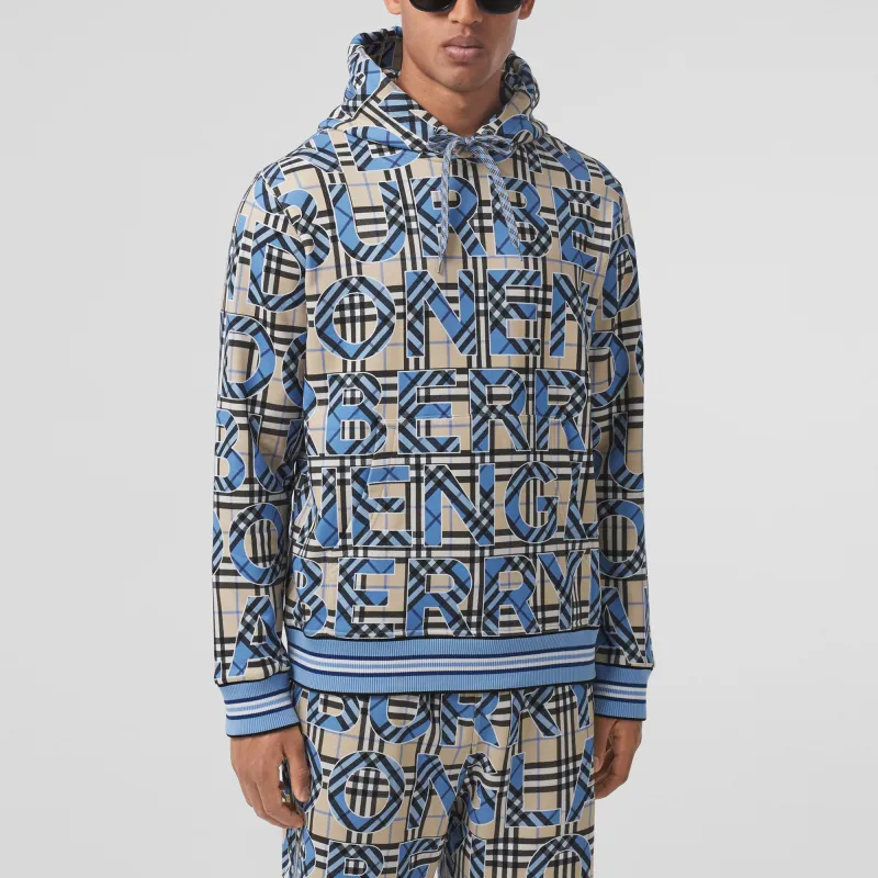 Burberry Sweatshirt Men's Bright Cobalt-2