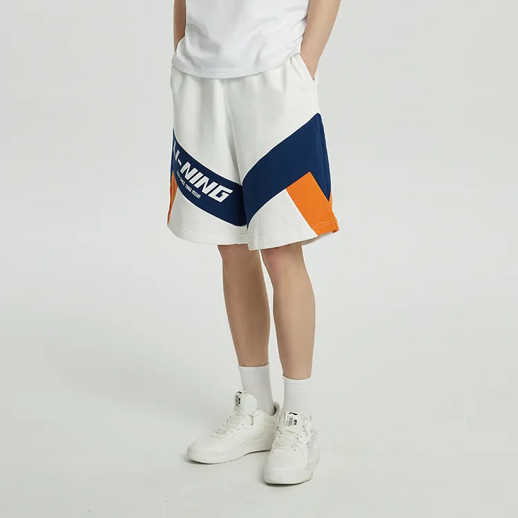 LiNing Casual Shorts Men's Ivory-2