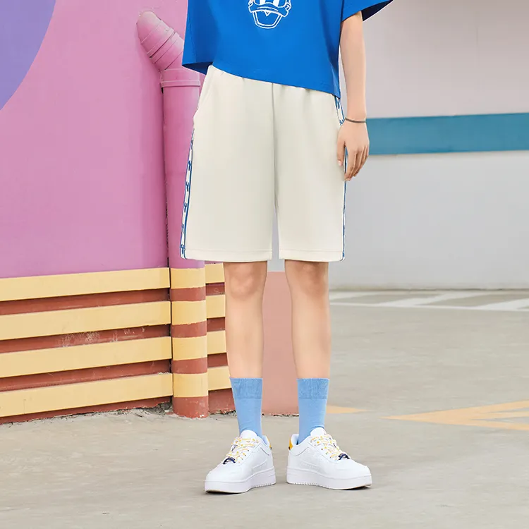 LiNing x Disney Casual Shorts Men's White-2