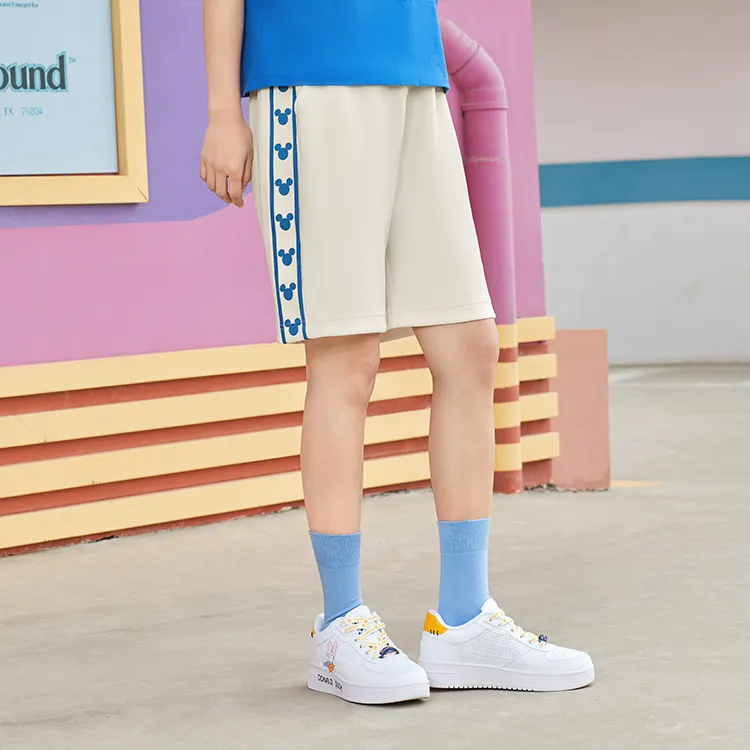 LiNing x Disney Casual Shorts Men's White-3
