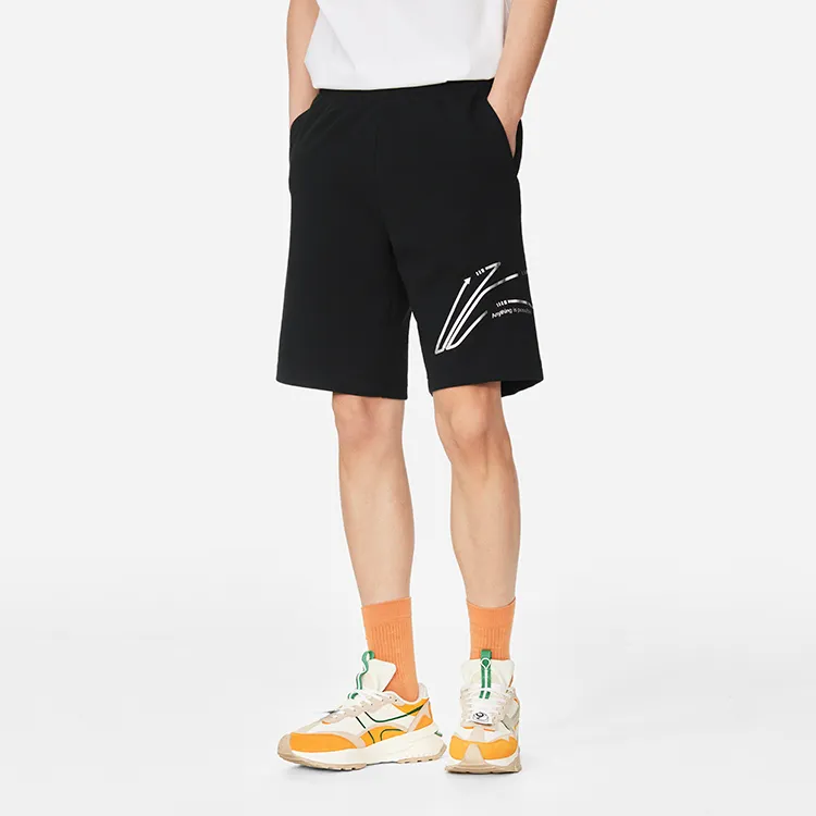 LiNing Sports Fashion Collection Casual Shorts Men's Black-2