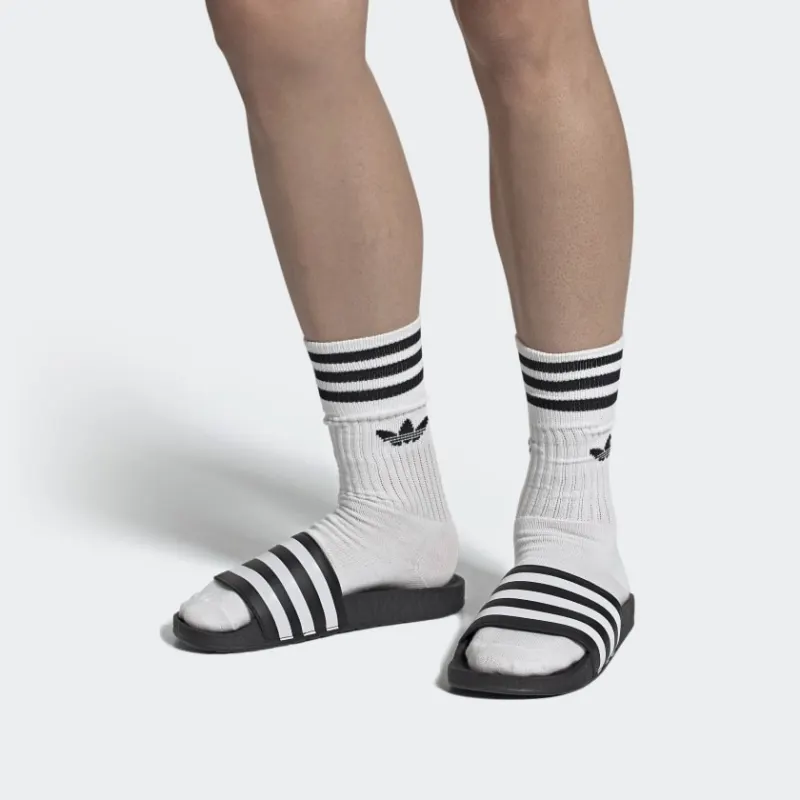 Adilette Adidas Boost Slides 'Core Black White'-6