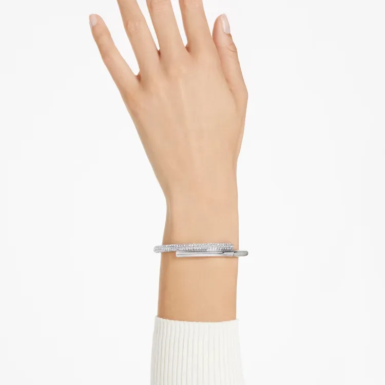 Swarovski Dextera Bangles Women's Silver-4