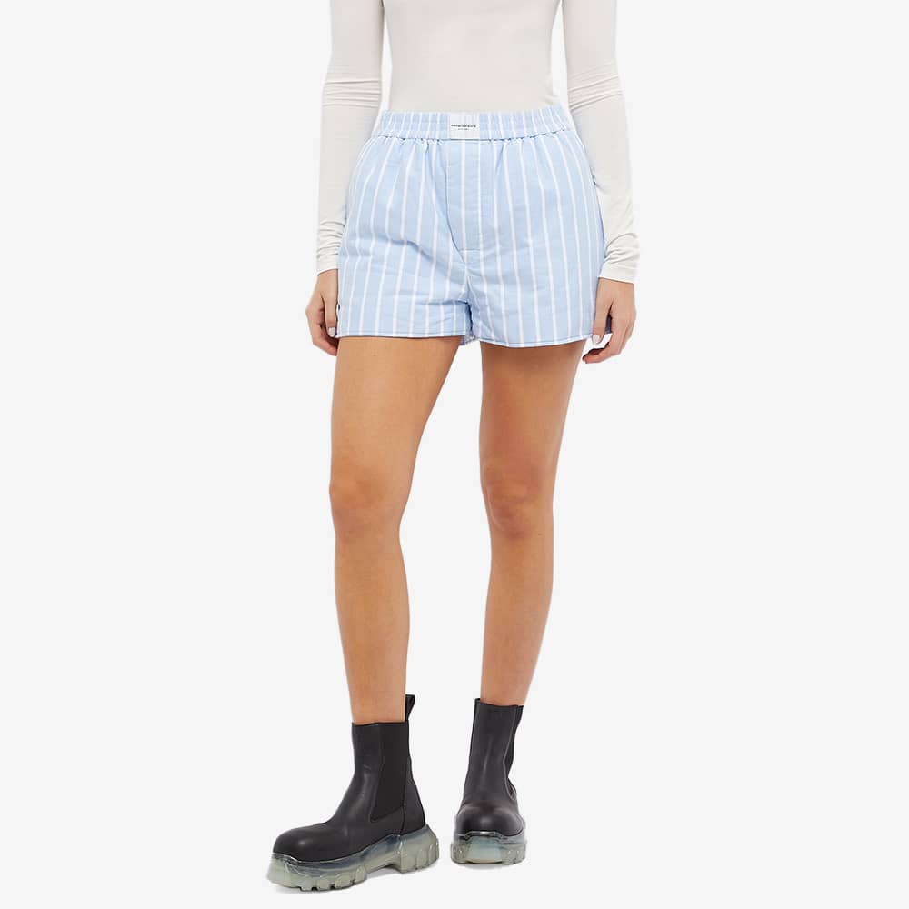 ショートパンツ ALEXANDER WANG Women Shorts Burmudas 1WC2256741 426 BLUE Alexander Wang Casual Shorts Women's Blue - POIZON