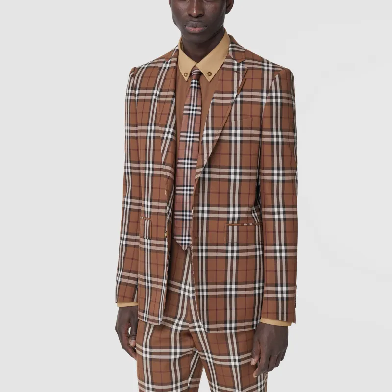 Burberry Business Suits Coats Men's Dark Birch Brown-3